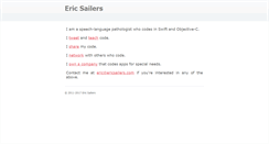 Desktop Screenshot of ericsailers.com
